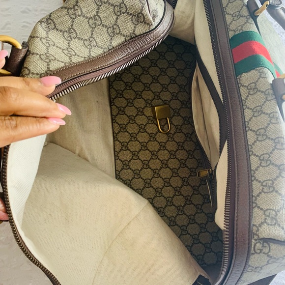 Gucci Bags Gucci Duffle Great For Overnight And Travel Poshmark